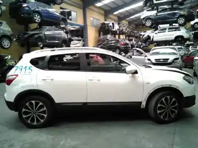 Scrapping Vehicle nissan qashqai (j10) tekna of the year 2011 powered k9k430