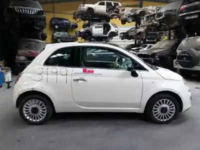 Veicolo di demolizione FIAT 500 CABRIO (150) Lounge dell'anno 2009 alimentato 169A4000