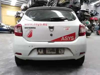 Scrapping Vehicle dacia sandero stepway of the year 2015 powered k9k612