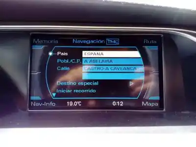 Veículo de Sucata audi a4 berlina (b8) básico do ano 2008 alimentado caga