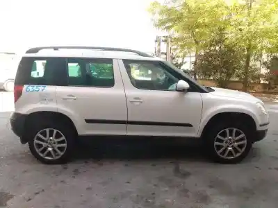 Scrapping Vehicle SKODA YETI Experience of the year 2012 powered CFHA