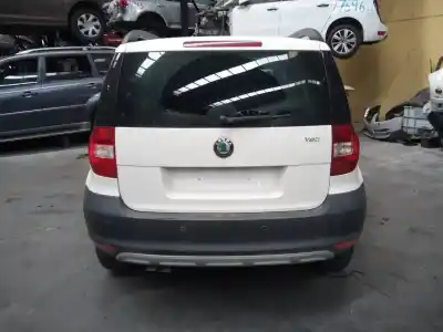 Scrapping Vehicle skoda yeti active of the year 2009 powered cbzb