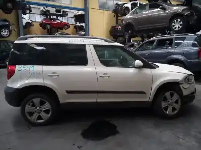 Scrapping Vehicle skoda yeti active of the year 2009 powered cbzb