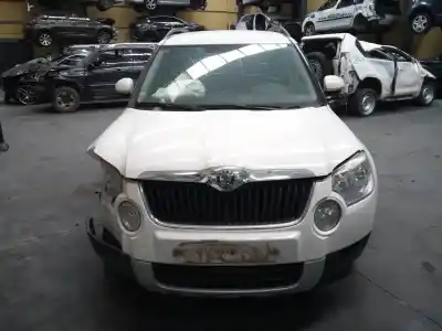 Scrapping Vehicle skoda yeti active of the year 2009 powered cbzb