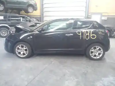 Veicolo di demolizione alfa romeo mito (145) progression dell'anno 2009 alimentato 199b1000