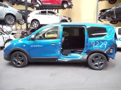 Утилизация автомобиля dacia lodgy stepway года 2014 питание k9k666