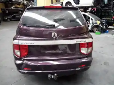 Scrapping Vehicle ssangyong kyron 200 xdi premium 4wd of the year 2005 powered d20dt