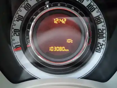 Veicolo di demolizione fiat 500 cabrio (150) lounge dell'anno 2016 alimentato 169a4000