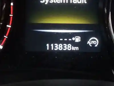 Veicolo di demolizione nissan qashqai (j11) visia dell'anno 2014 alimentato k9k