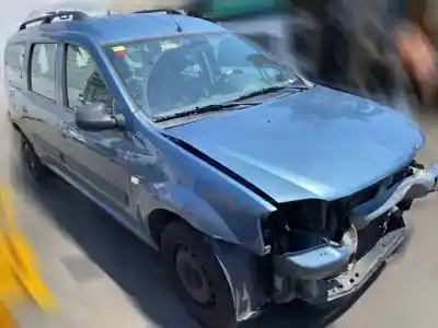 Véhicule à la ferraille dacia logan laureate de l'année 2008 alimenté k9k796