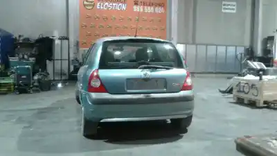 Scrapping Vehicle renault clio ii fase ii (b/cb0) authentique confort of the year 2005 powered 
