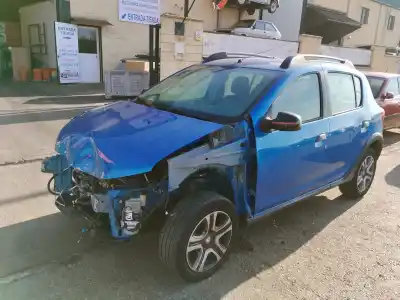 Scrapping Vehicle DACIA SANDERO Stepway of the year 2019 powered H4B 408