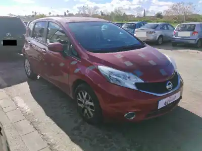 Veicolo di demolizione nissan note n-tec dell'anno 2016 alimentato hr12de