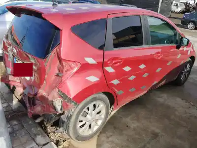 Veicolo di demolizione nissan note n-tec dell'anno 2016 alimentato hr12de