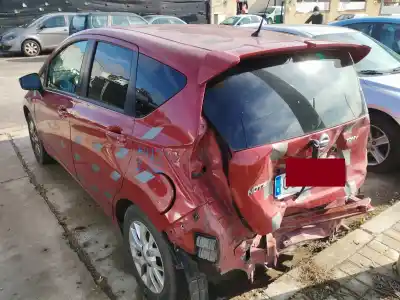 Veicolo di demolizione nissan note n-tec dell'anno 2016 alimentato hr12de