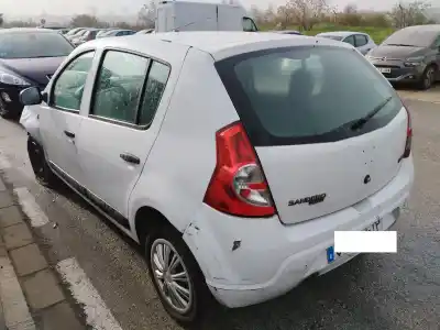 Veículo de Sucata dacia sandero ambiance do ano 2010 alimentado k9k792