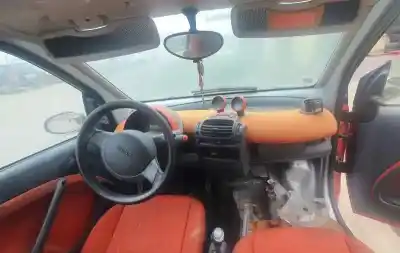 Veículo de Sucata smart coupe fortwo coupe 0.6 54 cv do ano 2001 alimentado m 160.910
