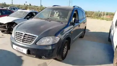 Scrapping Vehicle ssangyong rodius i 2.7 xdi 4wd of the year 2009 powered d27dt
