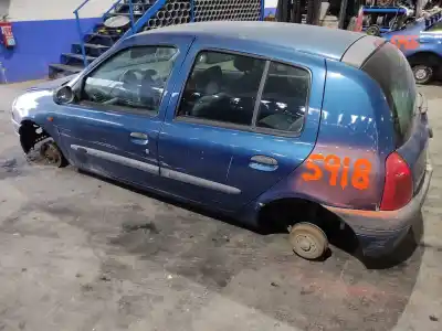 Здавання транспортного засобу renault clio ii fase ii (b/cb0) pack authentique року 2001 потужний d7fg7