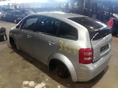 Veículo de Sucata audi a2 (8z0) 1.4 do ano 2001 alimentado aua