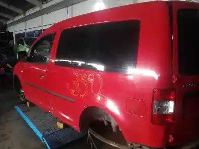 Sloopvoertuig volkswagen caddy ka/kb (2k) kombi van het jaar 2006 aangedreven bsu