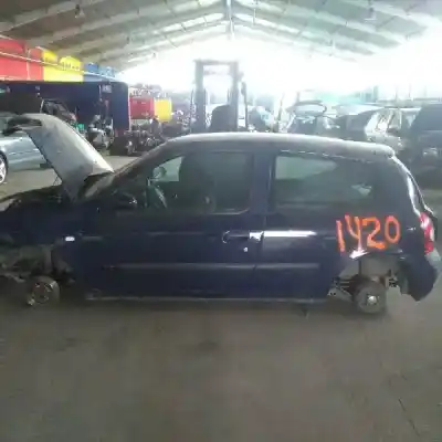 Scrapping Vehicle renault clio ii fase ii (b/cb0) 1.2 of the year 2001 powered d7fg7