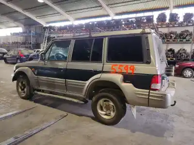 Verschrottungsfahrzeug mitsubishi galloper (hyundai) 2.5 turbodiesel des jahres 1998 angetrieben d4bh