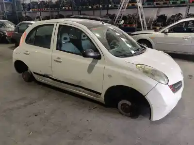 Scrapping Vehicle nissan micra (k12e) acenta of the year 2005 powered cg12de