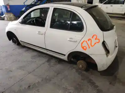 Veicolo di demolizione NISSAN MICRA (K12E) Acenta dell'anno 2005 alimentato CG12DE