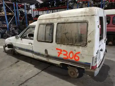 Veículo de Sucata citroen c15 1.8 diesel (161) do ano 1992 alimentado 161 a