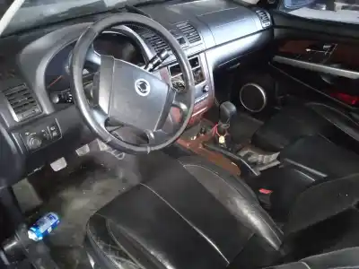 Scrapping Vehicle ssangyong rexton rx 270 full of the year 2005 powered d27dt