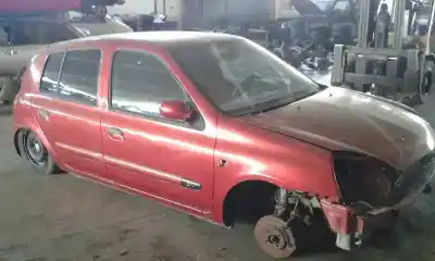 Утилизация автомобиля RENAULT CLIO II FASE II (B/CB0) Authentique года 2001 питание 