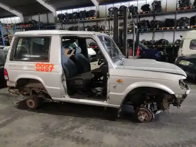 Verschrottungsfahrzeug MITSUBISHI GALLOPER (HYUNDAI) 2.5 Turbodiesel des Jahres 1999 angetrieben D4BH