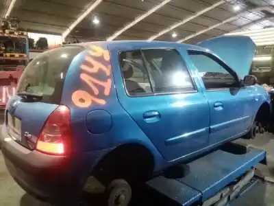 Здавання транспортного засобу renault clio ii fase ii (b/cb0) base authentique 65 cv / 48 kw року 2003 потужний k9k a7