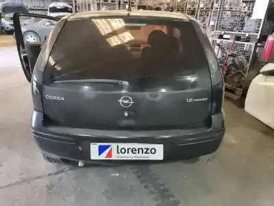 Véhicule à la ferraille opel corsa c (x01) 1.2 (f08, f68) de l'année 2000 alimenté z 12 xep