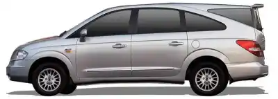 Scrapping Vehicle ssangyong rodius i 2.7 xdi of the year 2007 powered d27dt