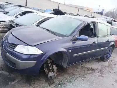 Scrapping Vehicle renault megane iii fastback (bz0/1_, b3_) 1.6 16v (bz0h) of the year 2006 powered k4m 848