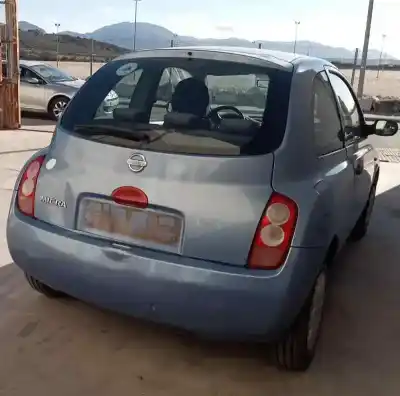 Veículo de Sucata nissan micra (k12e) acenta do ano 2004 alimentado cg12de