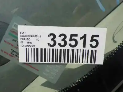 Утилизация автомобиля fiat scudo combi (272) 1.6 jtdm cat года 2007 питание 