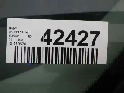 Veículo de Sucata bmw x3 (e83) * do ano 2008 alimentado n47d20a