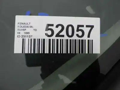 Veicolo di demolizione renault koleos * dell'anno 2008 alimentato m9rg8