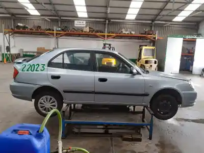 Sloopvoertuig hyundai accent (lc) 1.5 crdi cat van het jaar 2005 aangedreven d3ea