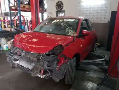 Scrapping Vehicle OPEL ADAM MANUAL of the year 2015 powered 