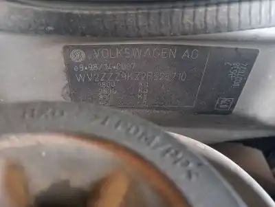 Scrapping Vehicle volkswagen caddy ka/kb (2c) 1.6 tdi of the year 2003 powered 
