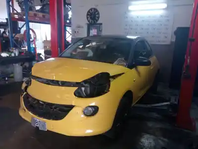Scrapping Vehicle OPEL ADAM MANUAL of the year 2012 powered 