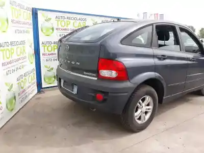 Scrapping Vehicle ssangyong actyon 200 xdi of the year 2001 powered d20dt
