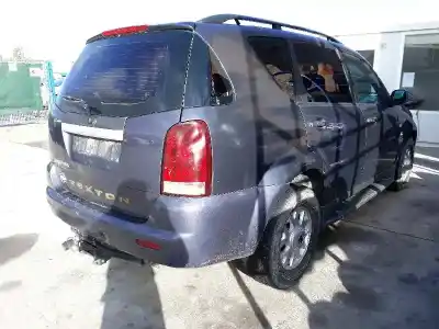 Утилизация автомобиля ssangyong rexton rx 270 full года 2001 питание d27dt
