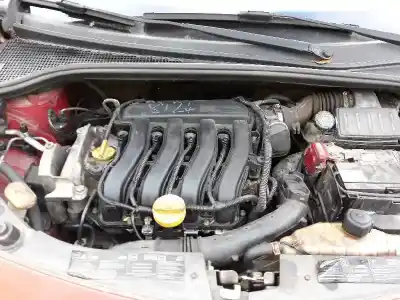 Scrapping Vehicle renault clio iii confort dynamique of the year 2001 powered k4m d8