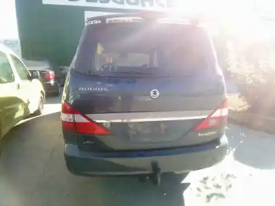 Scrapping Vehicle ssangyong rodius d27dt of the year 2006 powered d27dt