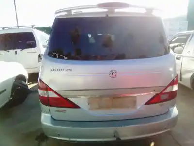 Scrapping Vehicle ssangyong rodius  of the year 2005 powered 